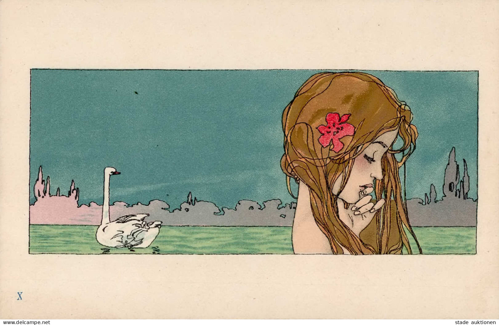 Kirchner, Raphael Leda And The Swan Unsigniert I- - Kirchner, Raphael