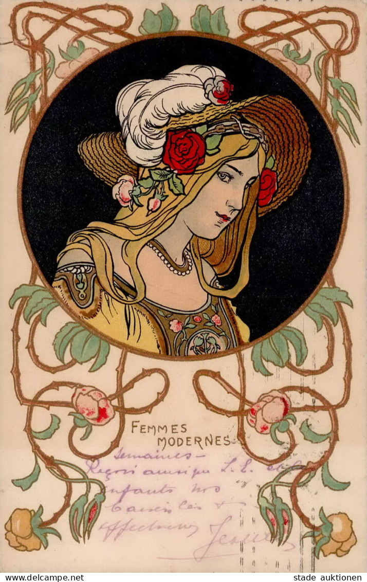 Jugendstil Femmes Modernes I-II Art Nouveau - Non Classés