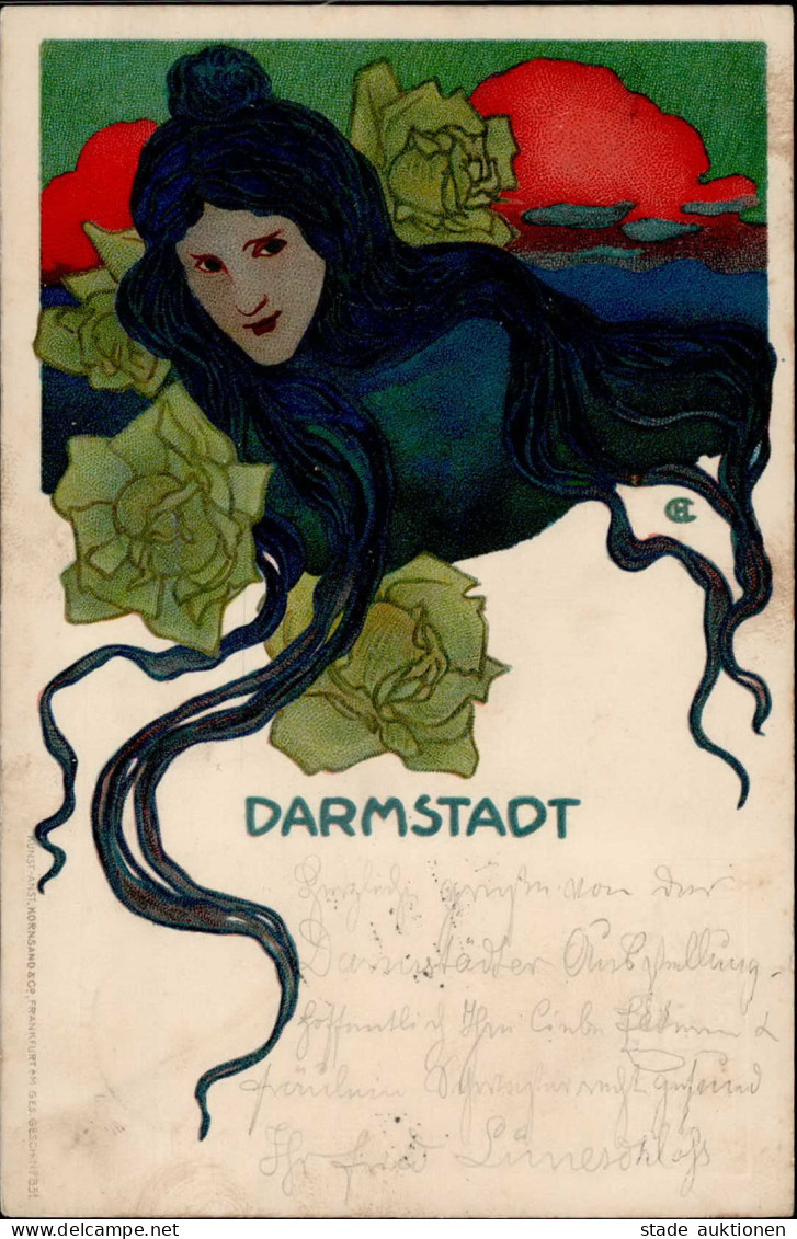 Christiansen, Hans Darmstadt Ausstellung 1901 II (Mittelbug, Etwas Fleckig) Expo - Christiansen