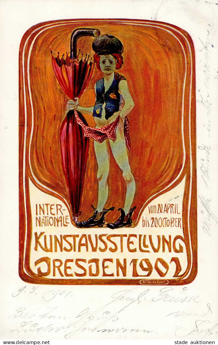Kunstgeschichte Dresden Kunstausstellung 1901 I-II - Ohne Zuordnung