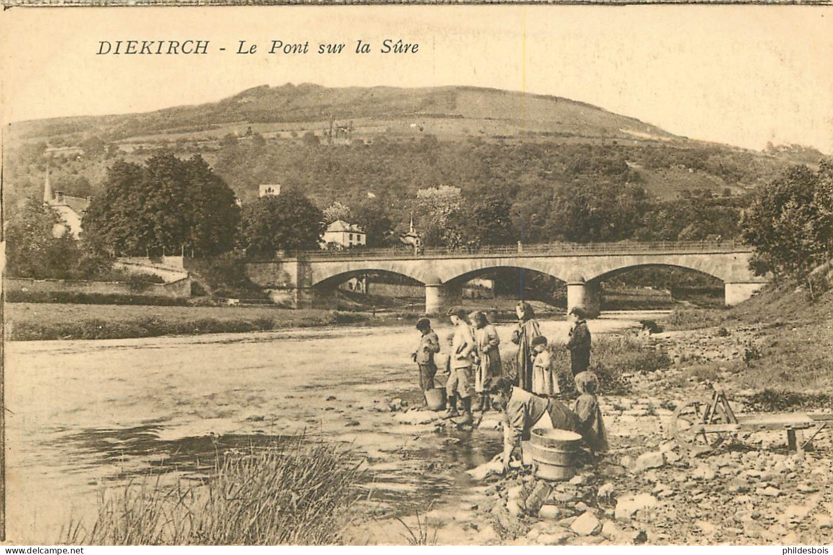 LUXEMBOURG  DIEKIRCH  Le Pont Sur La Sure - Diekirch