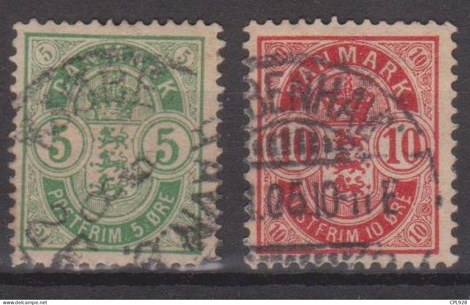 Danemark N° 35 Et 36 - Nuevos