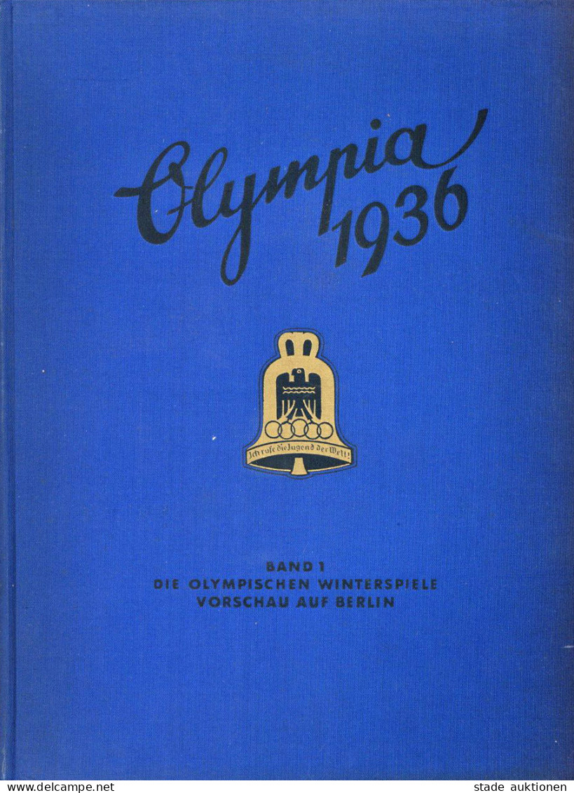 Sammelbild-Album Die Olympischen Spiele 1936 Band 1 Hrsg. Cigaretten Bilderdienst Hamburg Bahrenfeld Kompl. I-II (Ecken  - Ohne Zuordnung