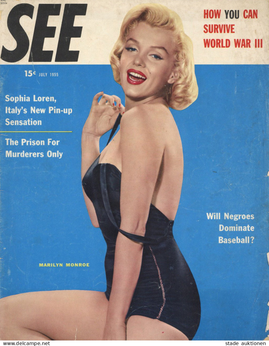 Zeitung See Von Juli 1955 Mit Sophia Loren Und Marilyn Monroe, 50 S. II Journal - Sin Clasificación