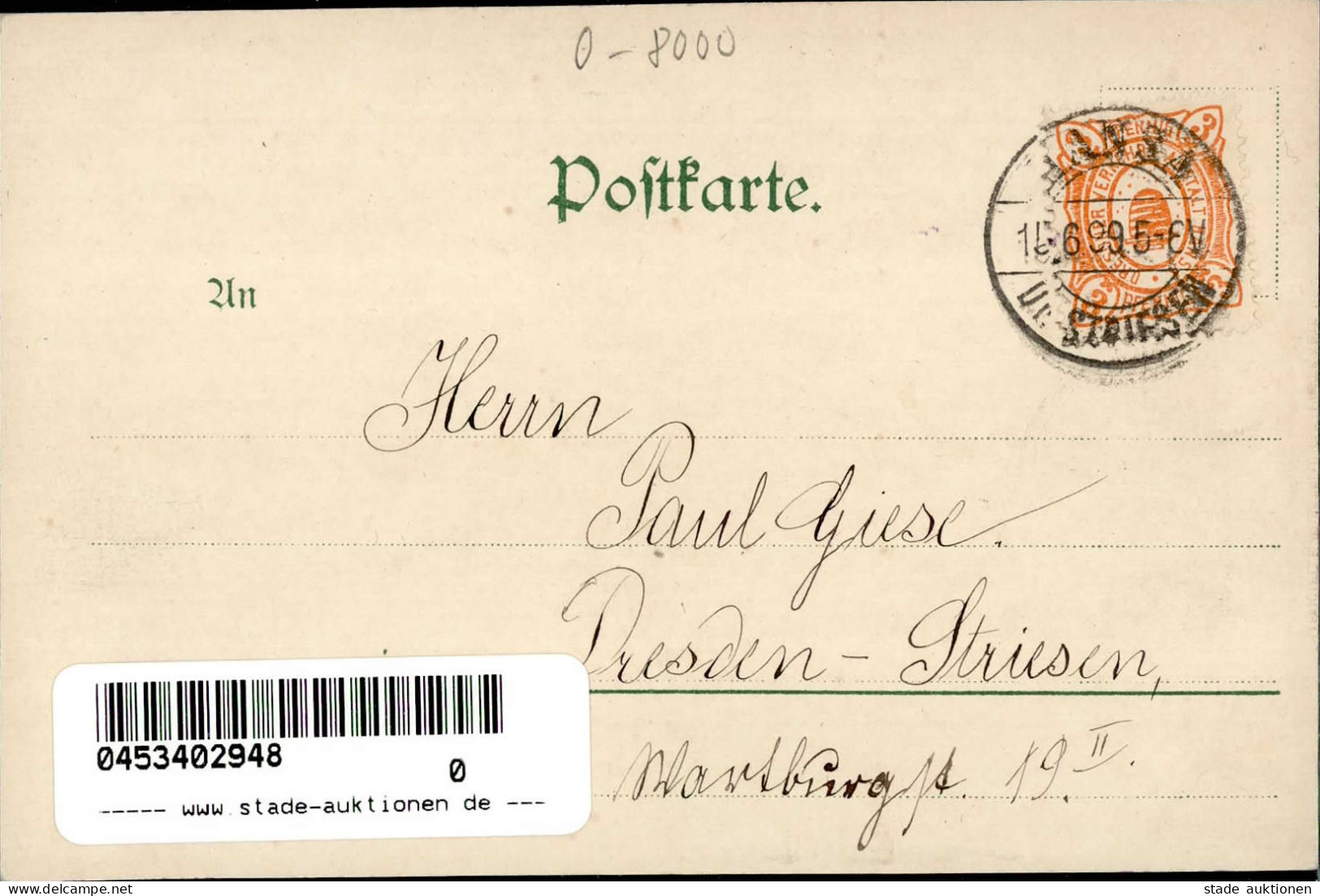 Landwirtschaft DRESDEN - 12.LANDWIRTSCHAFTLICHE AUSSTELLUNG 1898 Ausstellungskarte Nr. 2 I Paysans - Other & Unclassified
