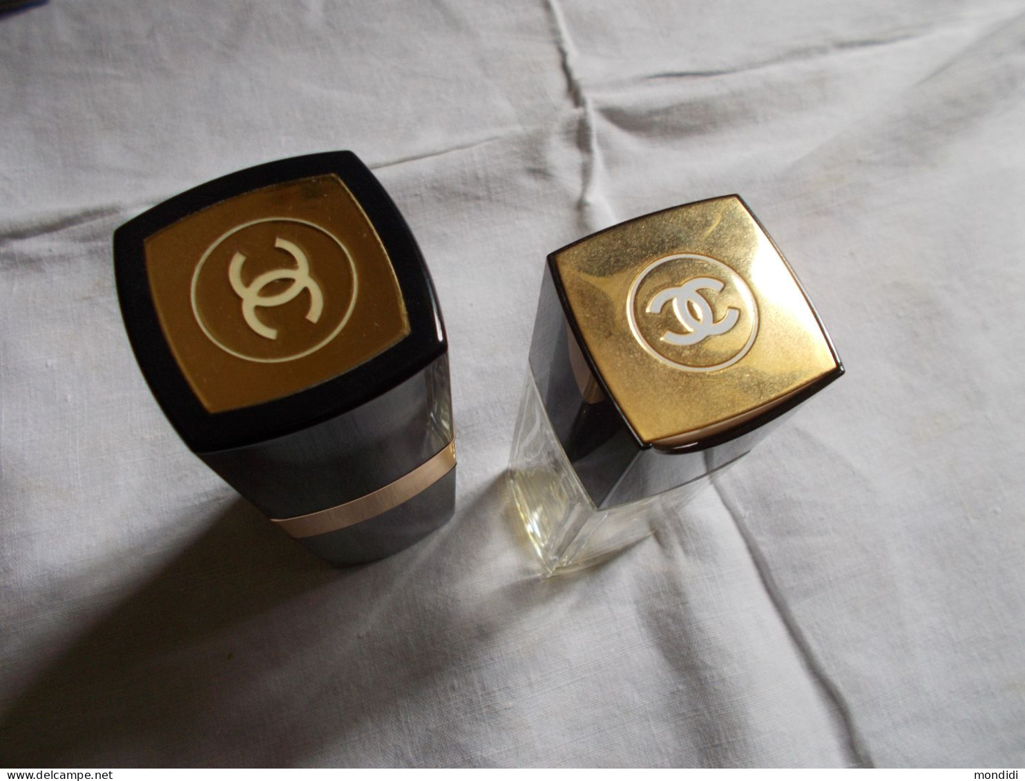 Lot Etui Vaporisateur Rechargeable Chanel N°5 Vintage + Vaporisateur Chanel N° 5 - Bottles (empty)