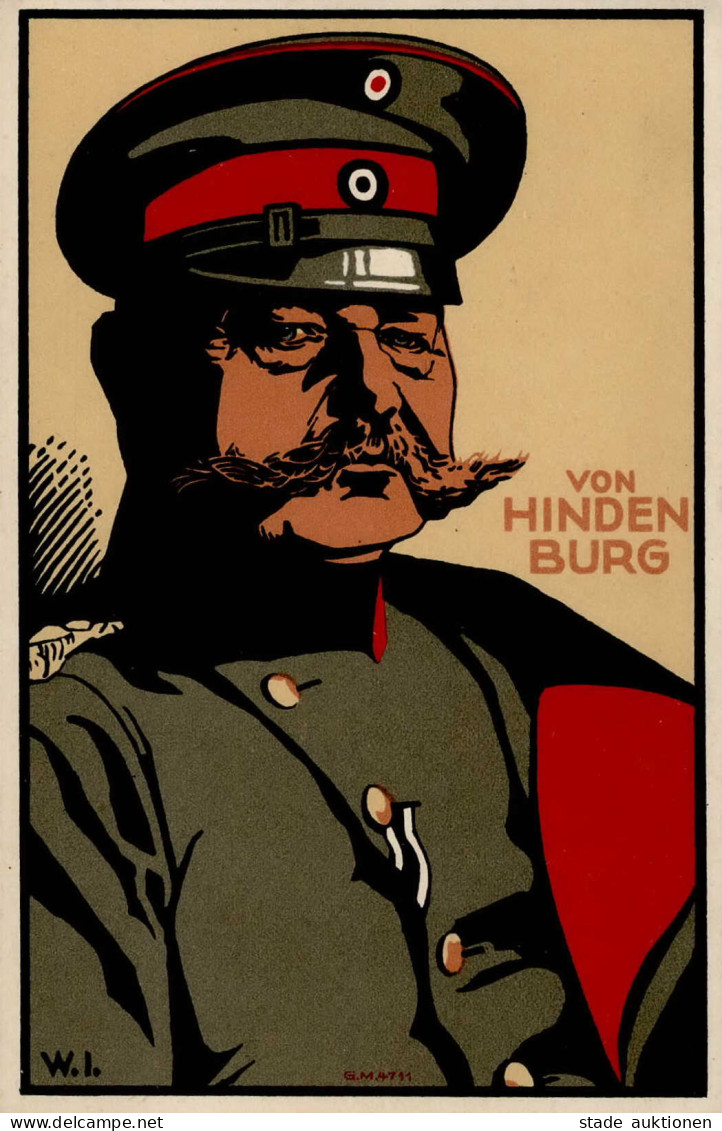 Hindenburg Sign. W.I. I - Histoire