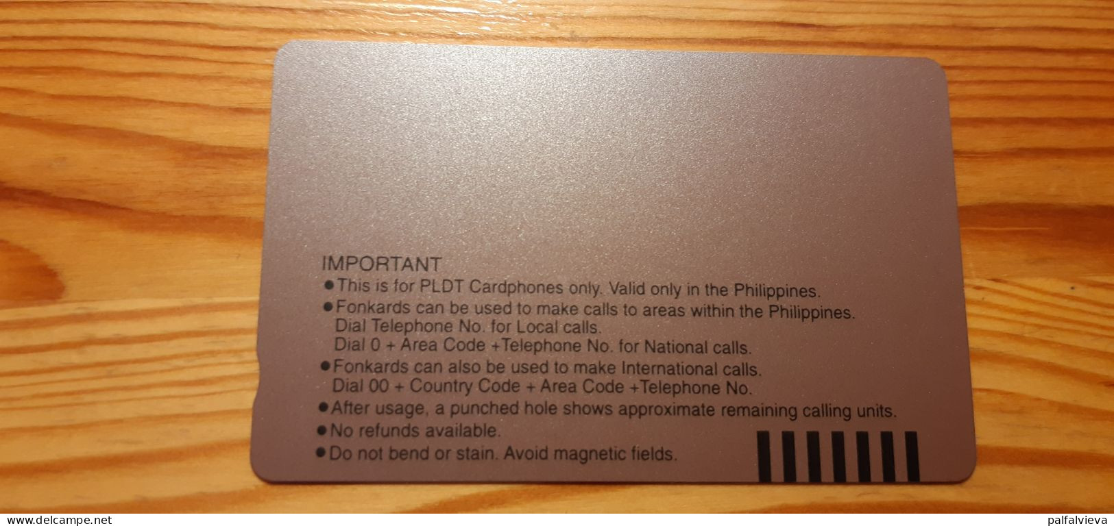 Phonecard Philippines - Filipinas