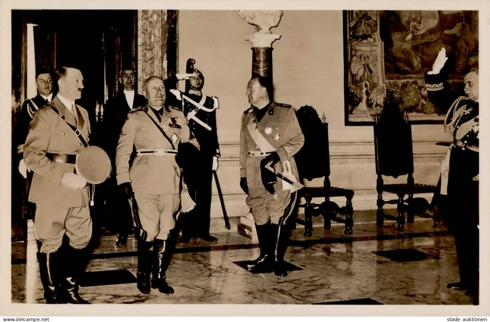 MUSSOLINI-HITLER WK II - PH It. 11 Im Quirinal I - Characters