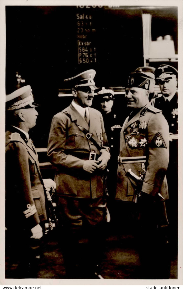 MUSSOLINI-HITLER WK II - PH It.27 Abschied Von ROM S-o 1938 I - Personen