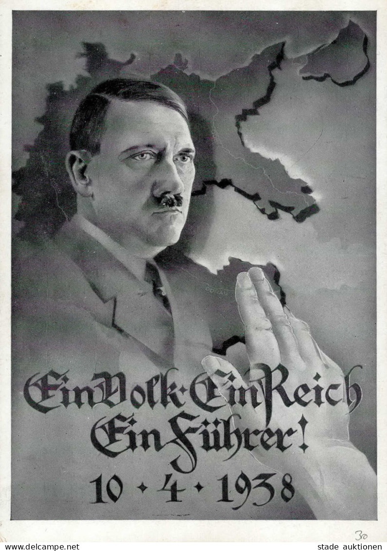 Adolf Hitler Ein Volk-Ein-Reich-Ein Führer MiF 3.Reich/Ostmark 1938 - Personnages