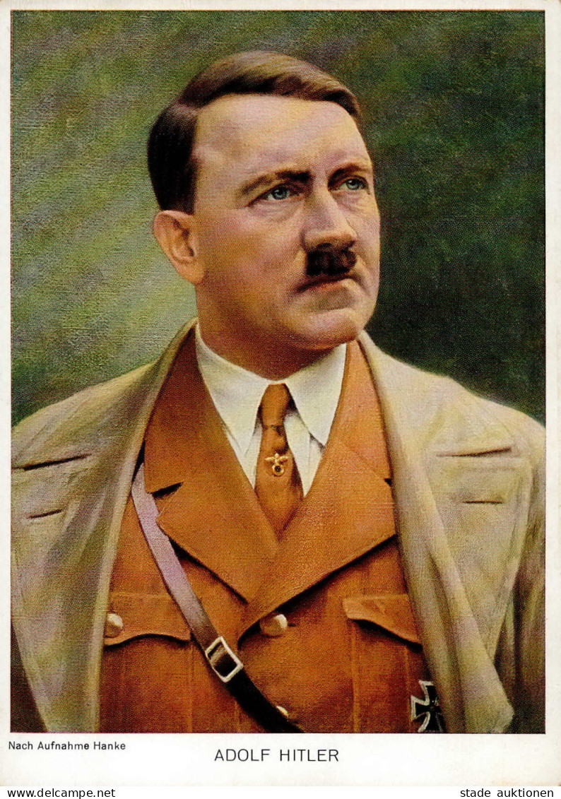 HITLER WK II - Aufn Ahme Von Hanke I-II Selten - Personnages