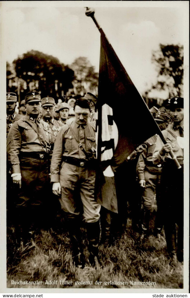 HITLER WK II - Hitler Und RÖHM Mit Der BLUTFAHNE V. 1923 I - Personajes