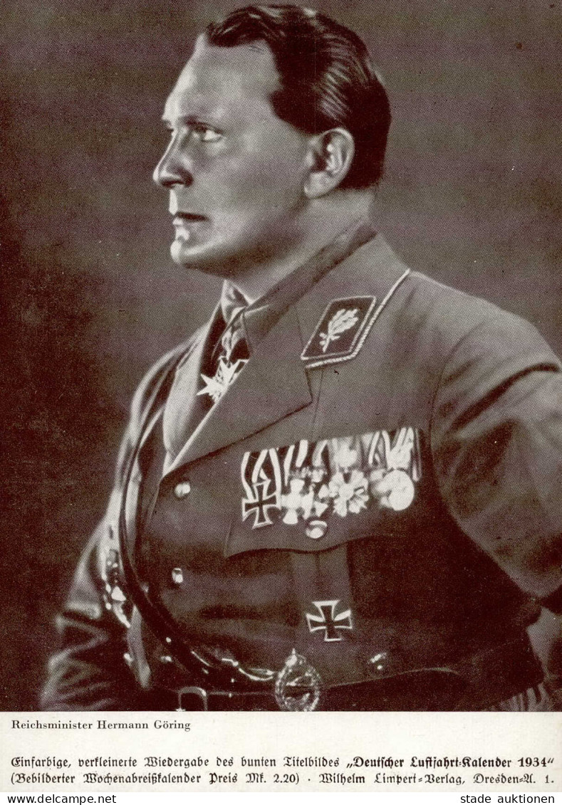 GOERING WK II - Reichsminister Hermann Göring 1934 I - Personen