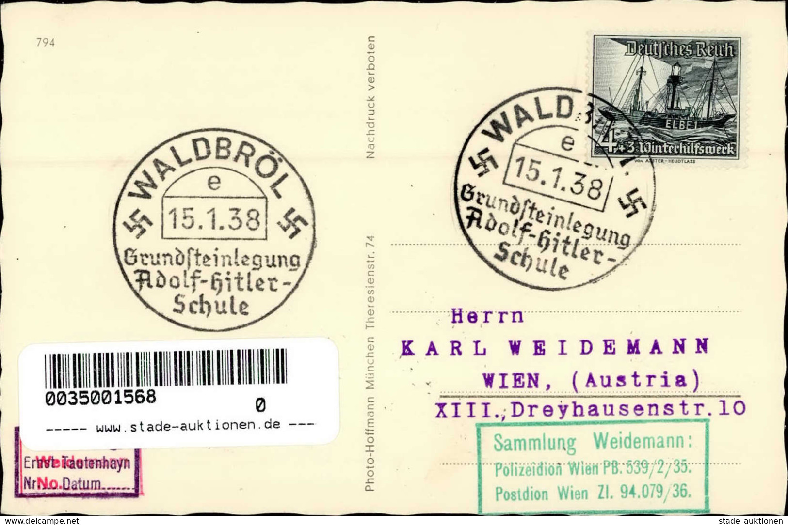 MURR,Reichsstatthalter WK II - PH 794 I - Personen