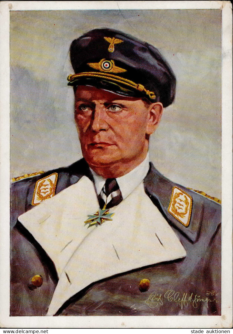 Göring, Hermann Deutscher Luftsport-Verband Künstlerkarte II- (Nadellöcher) - Personnages