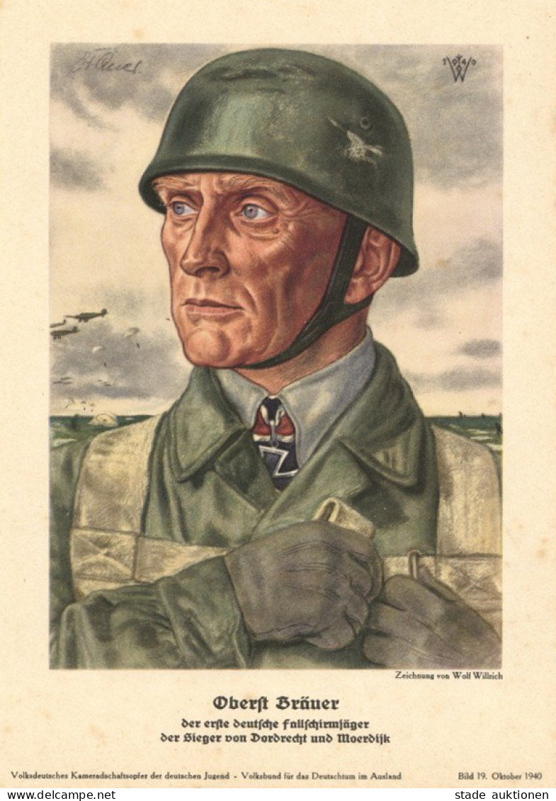 VDA Oberst Bräuer Bild 19 Oktober 1940 I-II - Guerre 1939-45