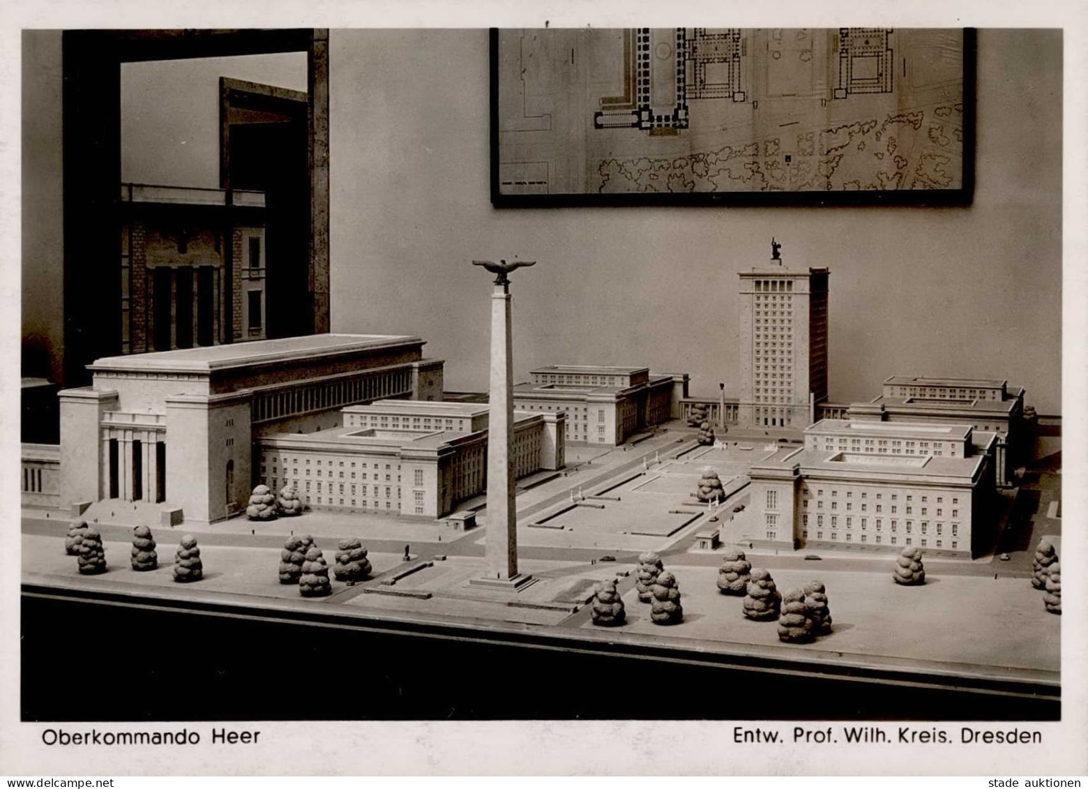 HDK WK II - HDK K 92a 2.DEUTSCHE ARCHITEKTUR- U. KUNSTHANDWERK-AUSSTELLUNG OBERKOMMANDO HEER I - Guerre 1939-45