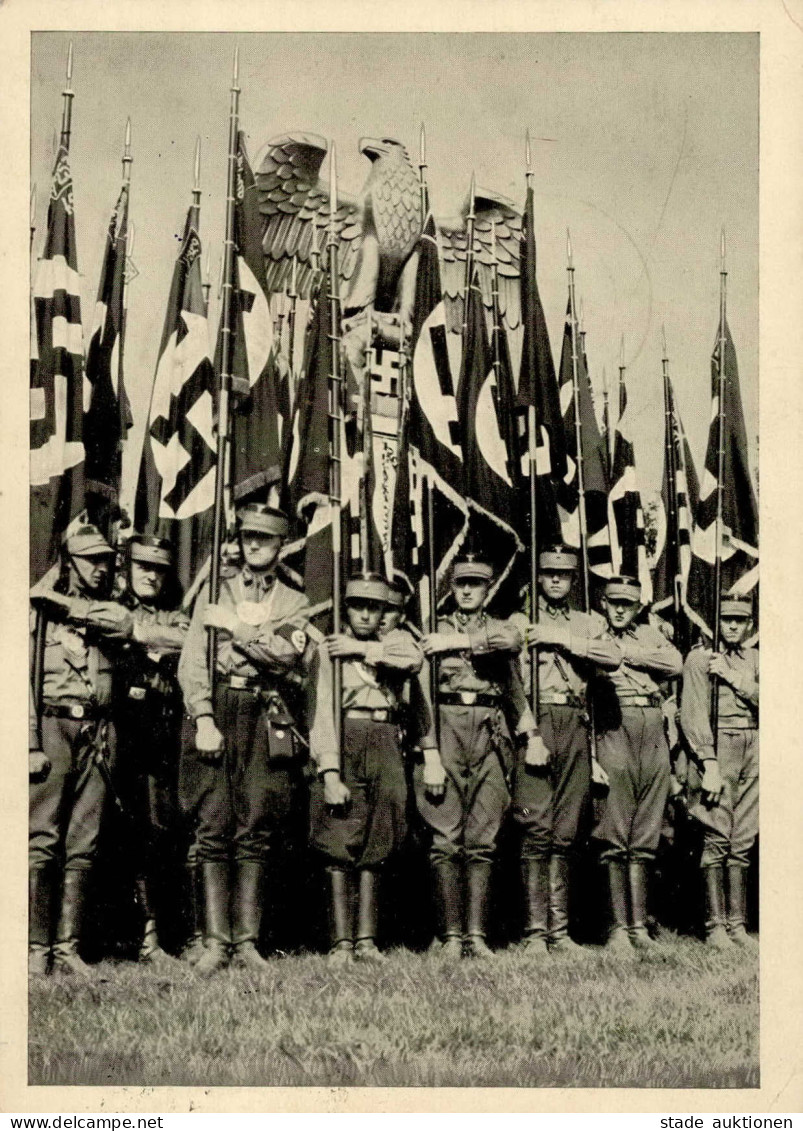 REICHSPARTEITAG NÜRNBERG 1934 WK II - SA Im Luitpoldhain I-II - War 1939-45