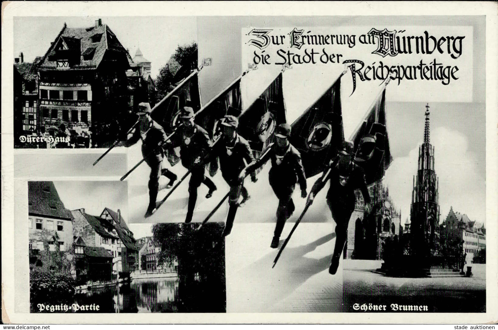 REICHSPARTEITAG NÜRNBERG WK II - Erinnerung An Nürnberg Die Stadt Der Reichsparteitage S-o 1937 I - War 1939-45