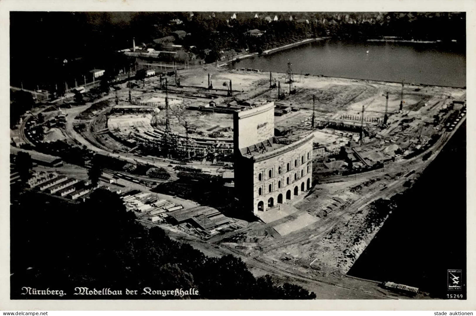 REICHSPARTEITAG NÜRNBERG WK II - Modellbau Der Kongreßhalle I - Guerra 1939-45