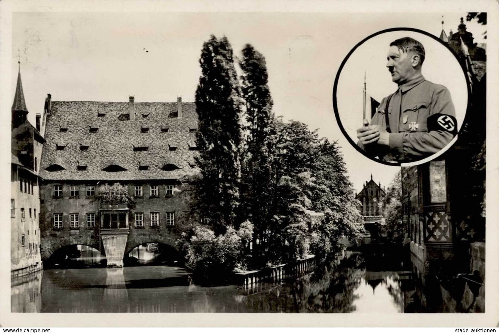 REICHSPARTEITAG NÜRNBERG WK II - PH N 2 Festpostkarte S-o 1934 I - Weltkrieg 1939-45