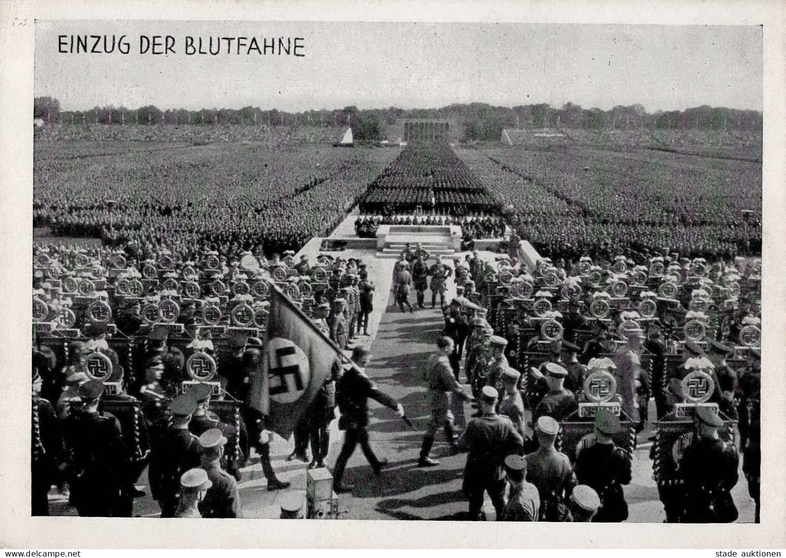 REICHSPARTEITAG NÜRNBERG 1934 WK II - Einzug Der Blutfahne I - Weltkrieg 1939-45