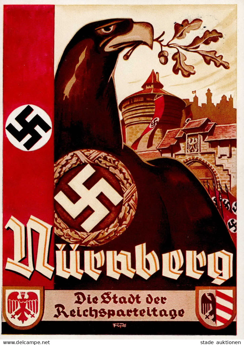 REICHSPARTEITAG NÜRNBERG 1934 WK II - Stürmer-Verlag Mit S-o I - War 1939-45