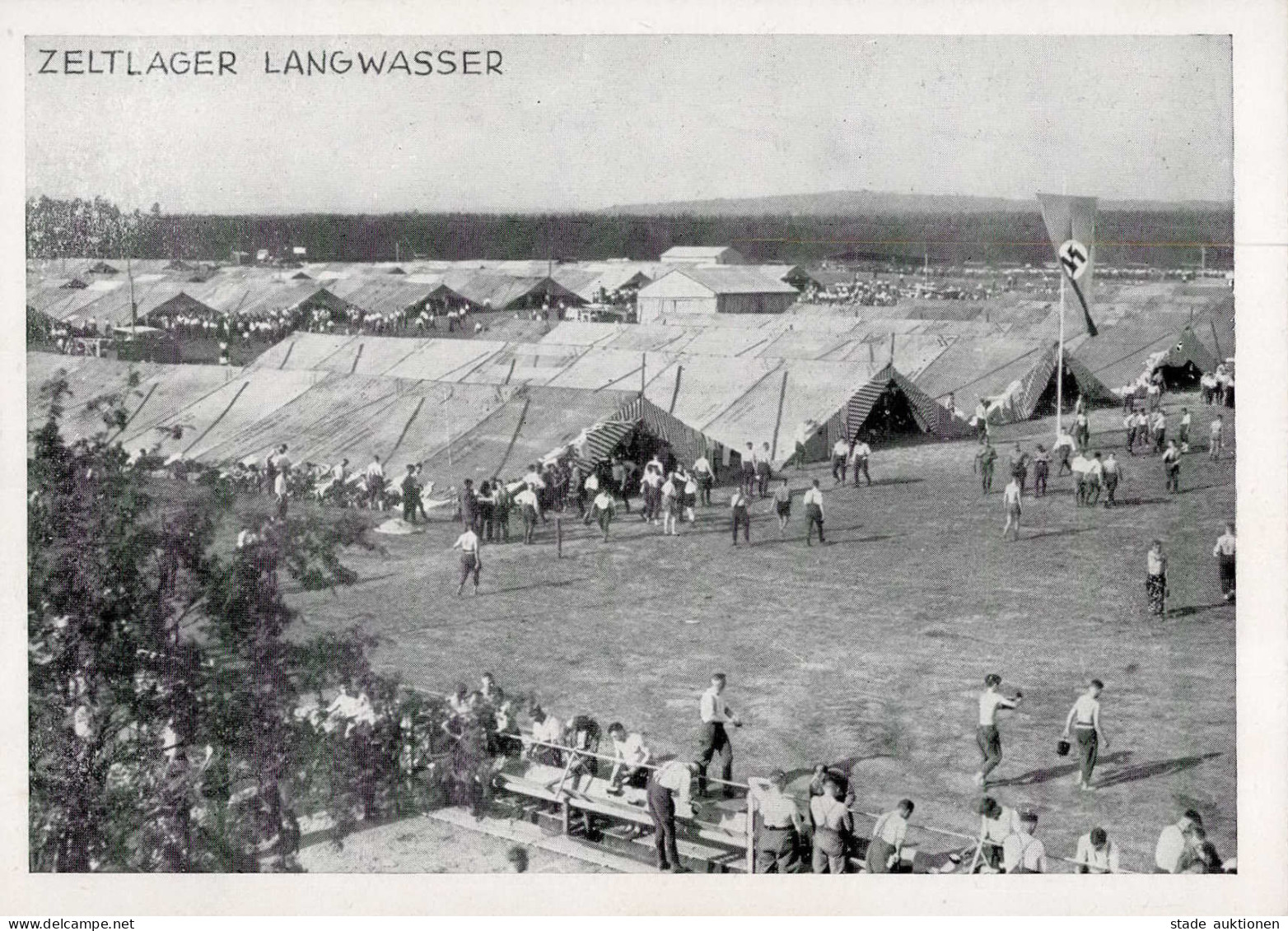 REICHSPARTEITAG NÜRNBERG 1934 WK II - ZELTLAGER LANGWASSER I - Guerre 1939-45