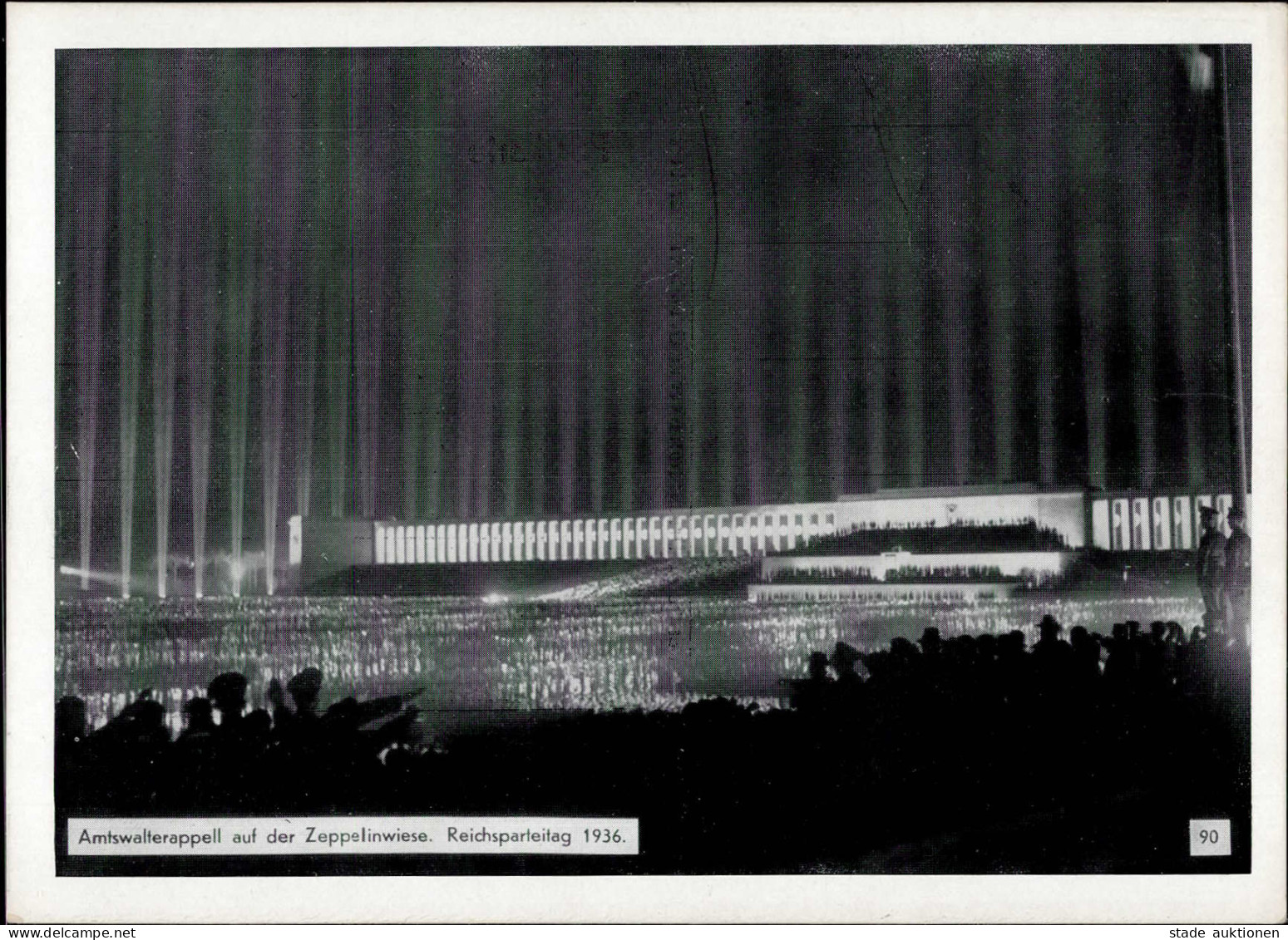 REICHSPARTEITAG NÜRNBERG 1936 WK II - Intra 90 Amtswalterappell Auf Der Zeppelinwiese I - War 1939-45