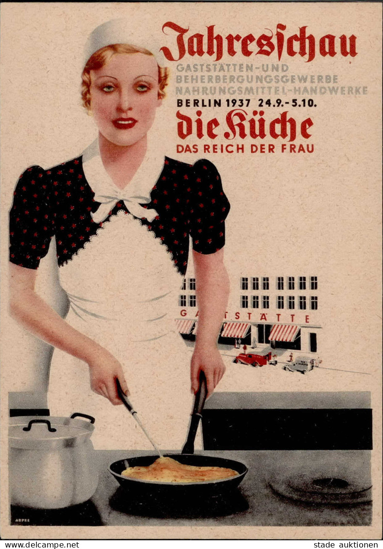 BERLIN WK II - JAHRESSCHAU Die KÜCHE Das Reich Der Frau 1937 I-II - Guerra 1939-45