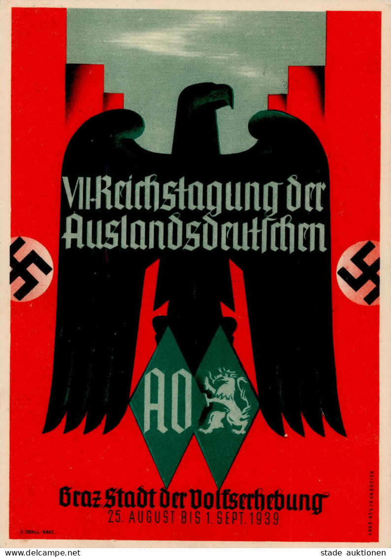 GRAZ WK II - VII. REICHSTAGUNG Der AUSLANDSDEUTSCHEN 1939 S-o I - War 1939-45