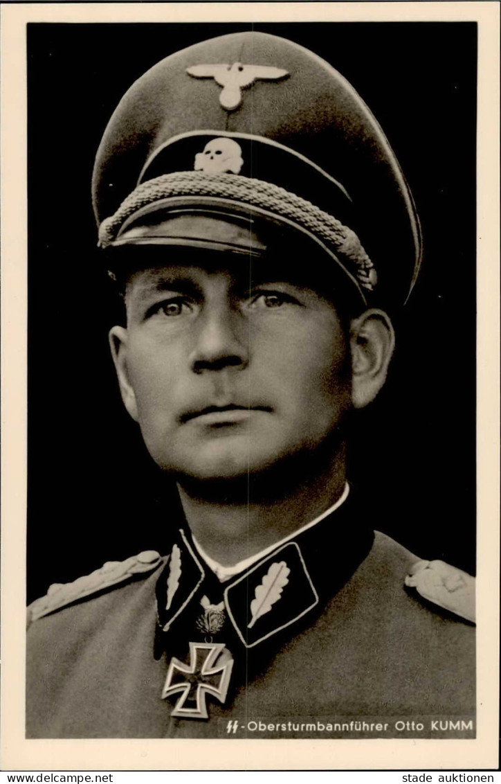 SS WK II - Ritterkreuzträger R 138 SS-Obersturmbannführer Otto KULM I - Weltkrieg 1939-45