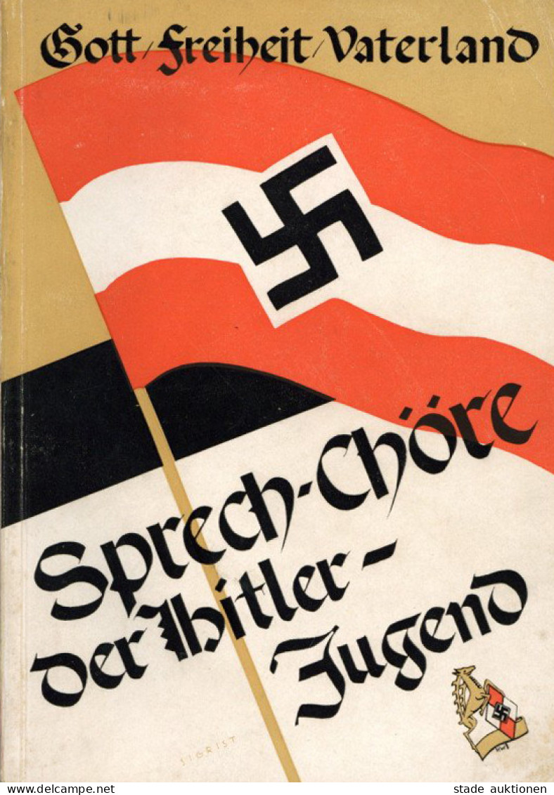 Buch WK II HJ Gott Freiheit Vaterland Sprech-Chöre Der Hitlerjugend Von Eugen Frieder Bartelmäs Und Richard Noethlichs,  - War 1939-45