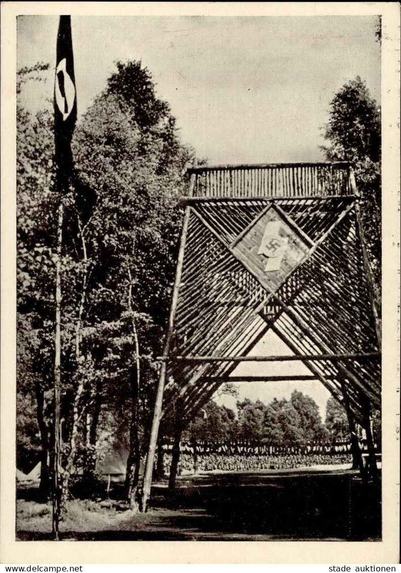 HITLERJUGEND WK II - MÜLHEIM,Ruhr 2.GEBIETS-FÜHRERLAGER 1938 Mit S-o I - Weltkrieg 1939-45