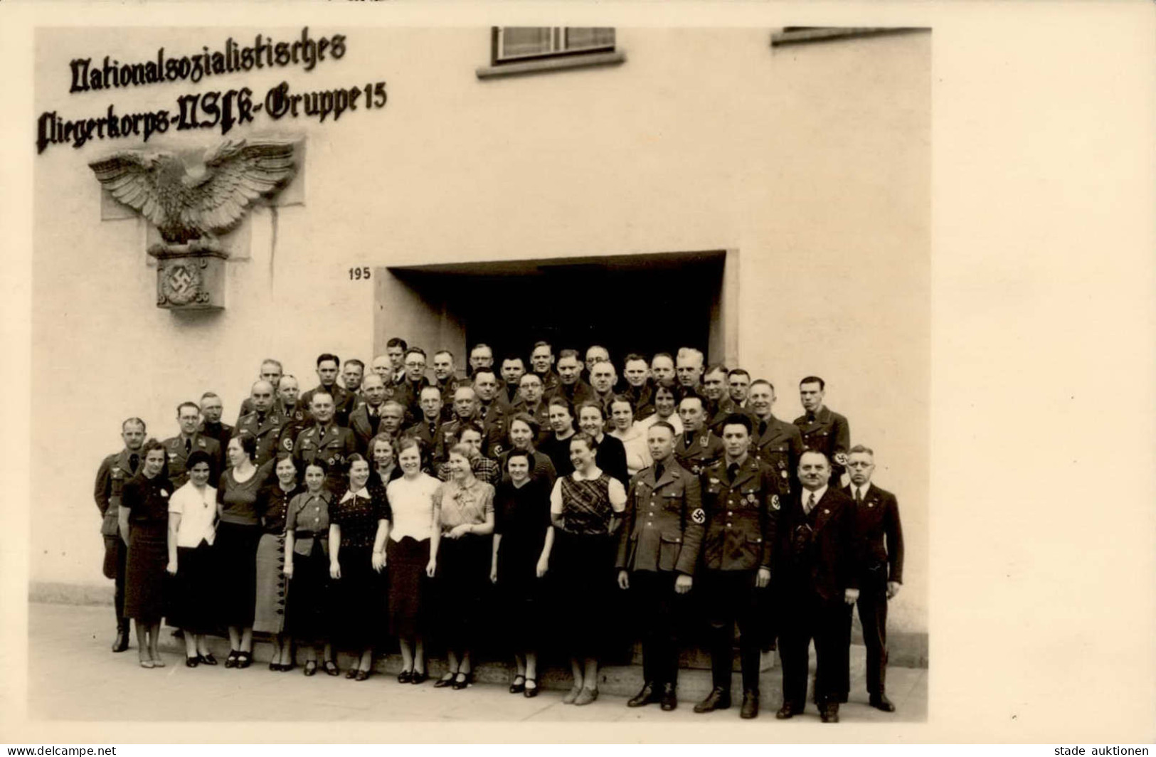 NS-FLIEGERKORPS WK II - NS-FLIEGERKORPD NSFK-Gruppe 15 STUTTGART Neckarstrasse I - Weltkrieg 1939-45