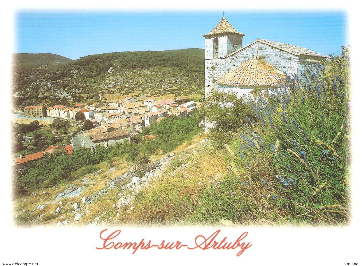 COMPS-SUR-ARTUBY, Pittoresque Village, Rive Gauche Du Verdon  - "Circuit Des Gorges Du Verdon" - Comps-sur-Artuby