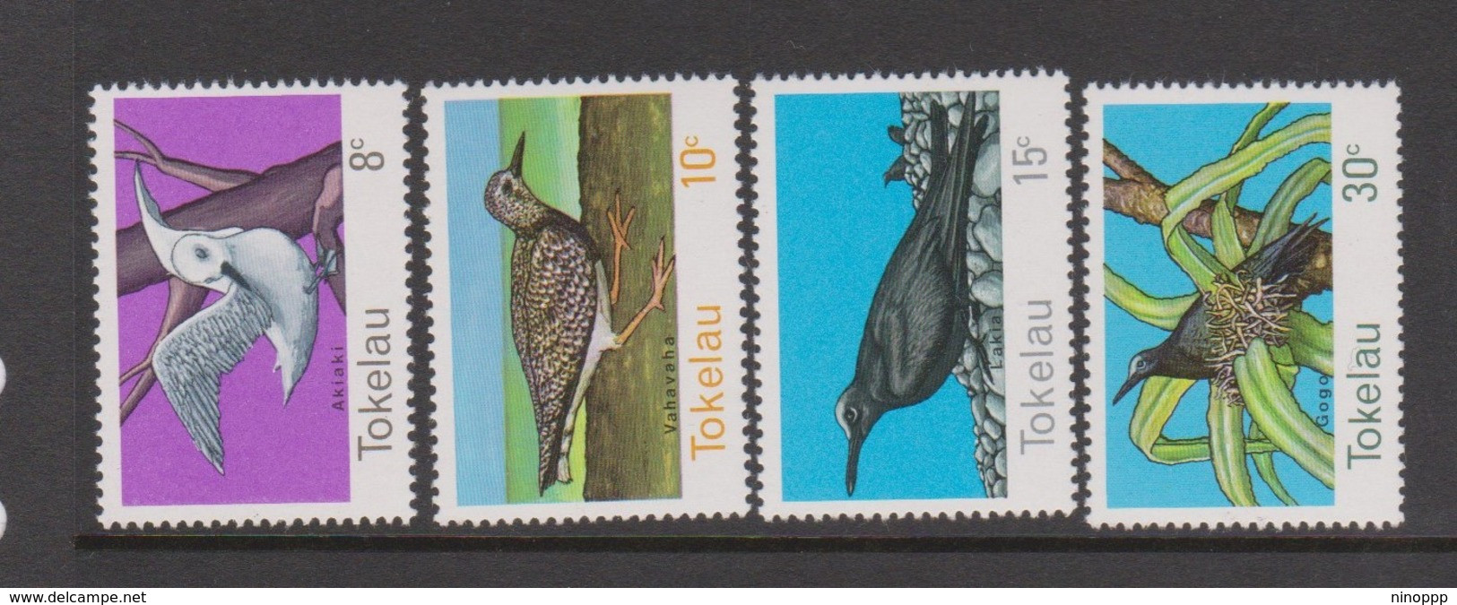 Tokelau SG 57-60 1977 Birds,mint Never Hinged - Tokelau
