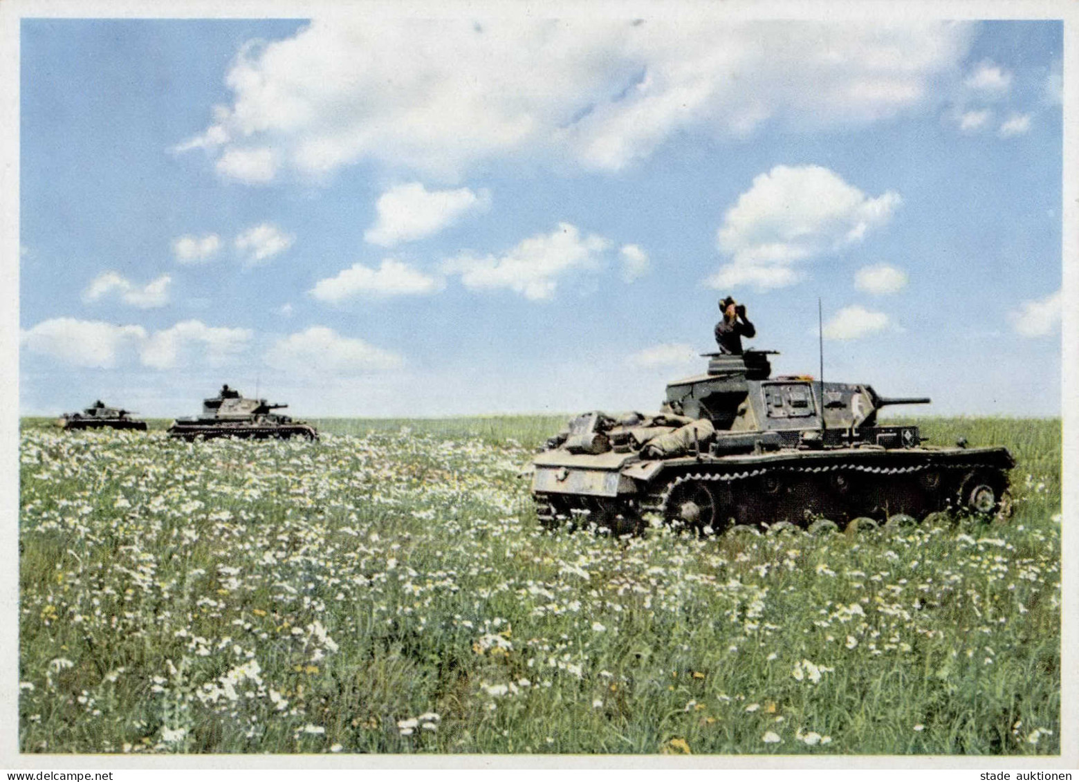 Panzer WK II Auf Blumenwiese I- Réservoir - Guerra 1939-45