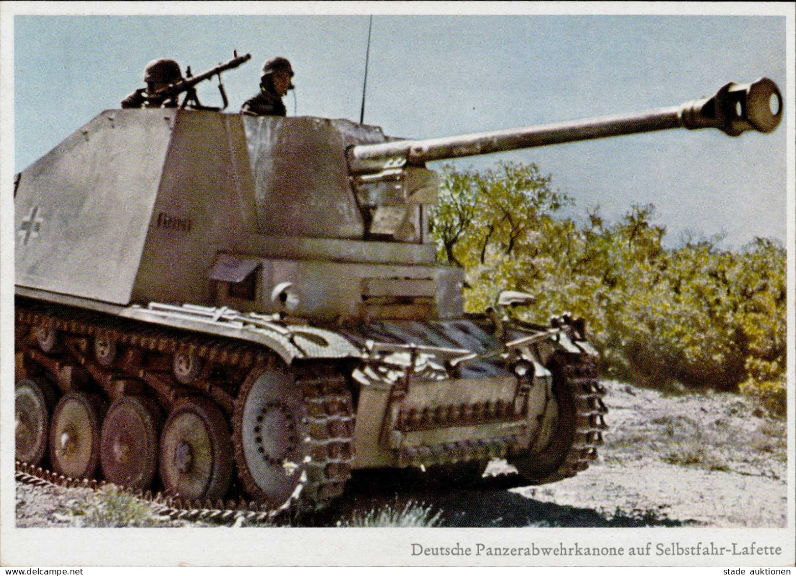 Panzer WK II Panzerabwehrkanone Selbstfahr-Lafette I-II (RS Fleckig) Réservoir - Guerra 1939-45