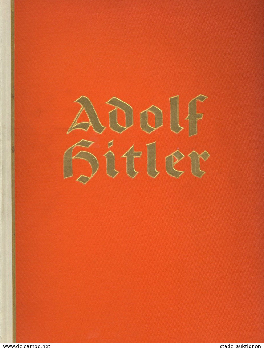 Sammelbild-Album Adolf Hitler Hrsg. Cigaretten Bilderdienst Altona Bahrenfeld Kompl. Mit Schuber I-II - Guerra 1939-45