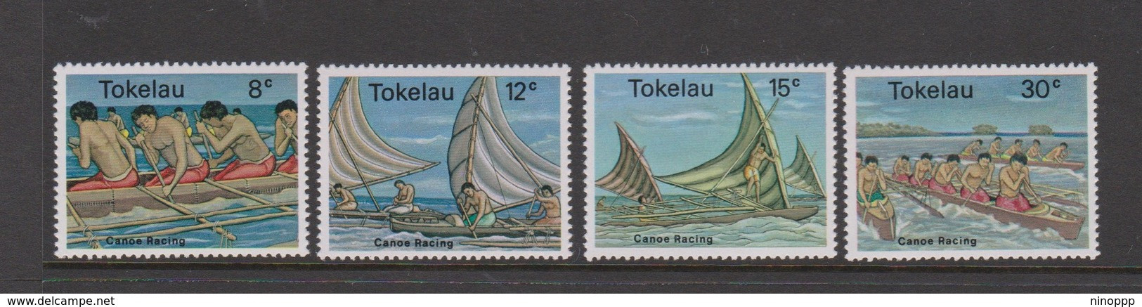 Tokelau SG 65-68 1978 Canoe Racing,mint Never Hinged - Tokelau