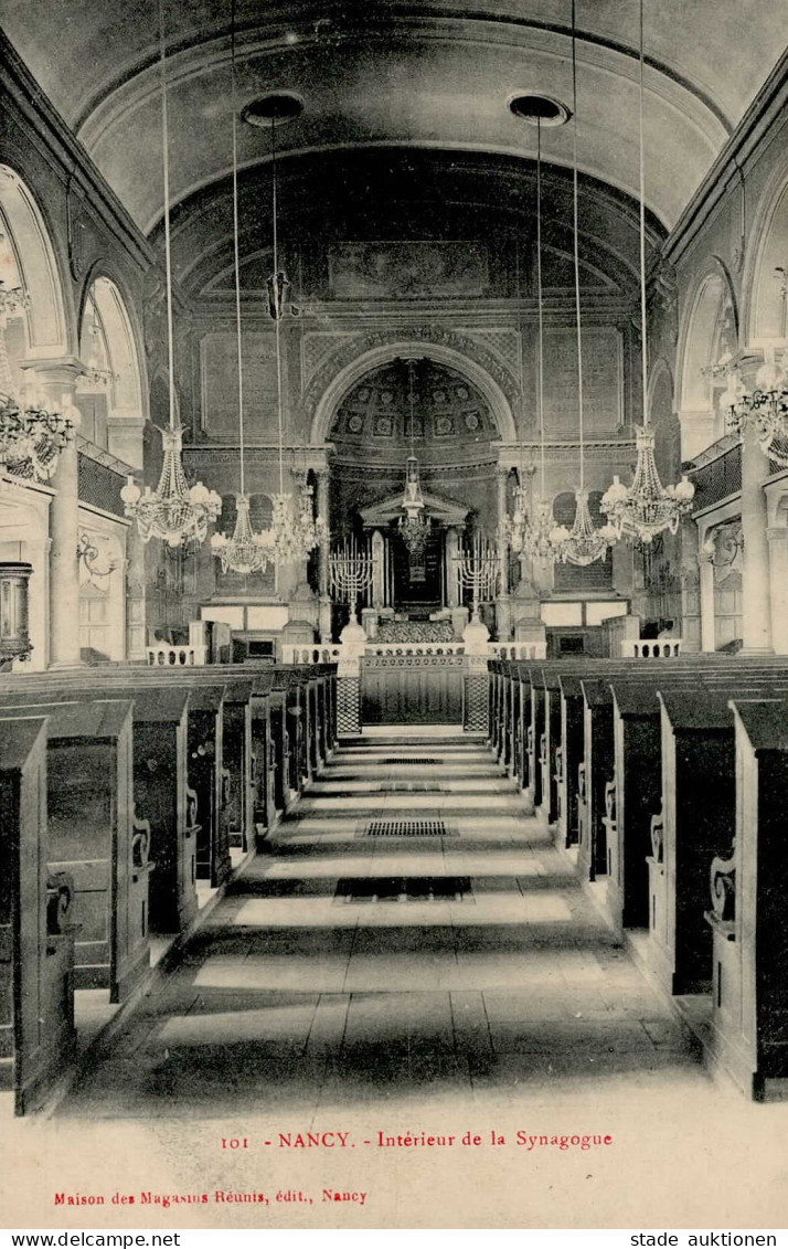 Synagoge Nancy Innenansicht I-II Synagogue - Jewish