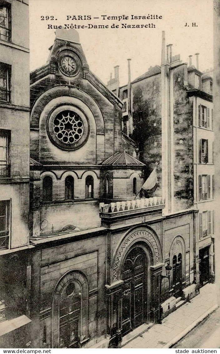 Synagoge Paris Rue Notre-Dame De Nazareth I-II Synagogue - Judaisme