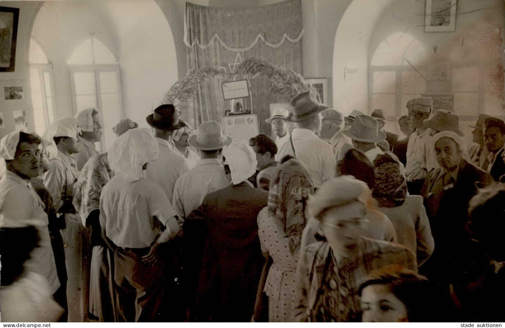 Synagoge Jerusalem Innenansicht I-II Synagogue - Jewish