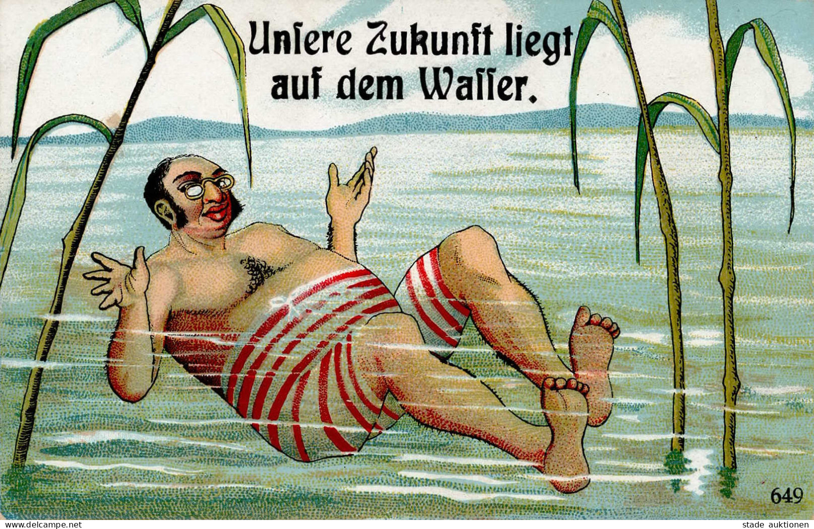 Judaika - JUDE - Unsere Zukunft Liegt Auf Dem Wasser I Judaisme - Giudaismo