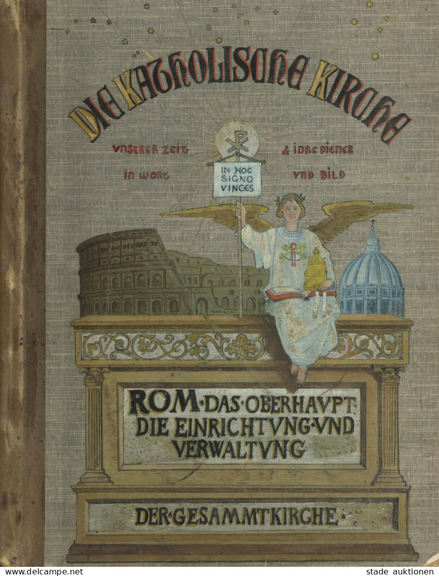 Buch Die Katholische Kirche Unserer Zeit Und Ihre Diener, Hrsg. Leo-Gesellschaft Wien, Rom Das Oberhaupt, Die Einrichtun - Judaisme