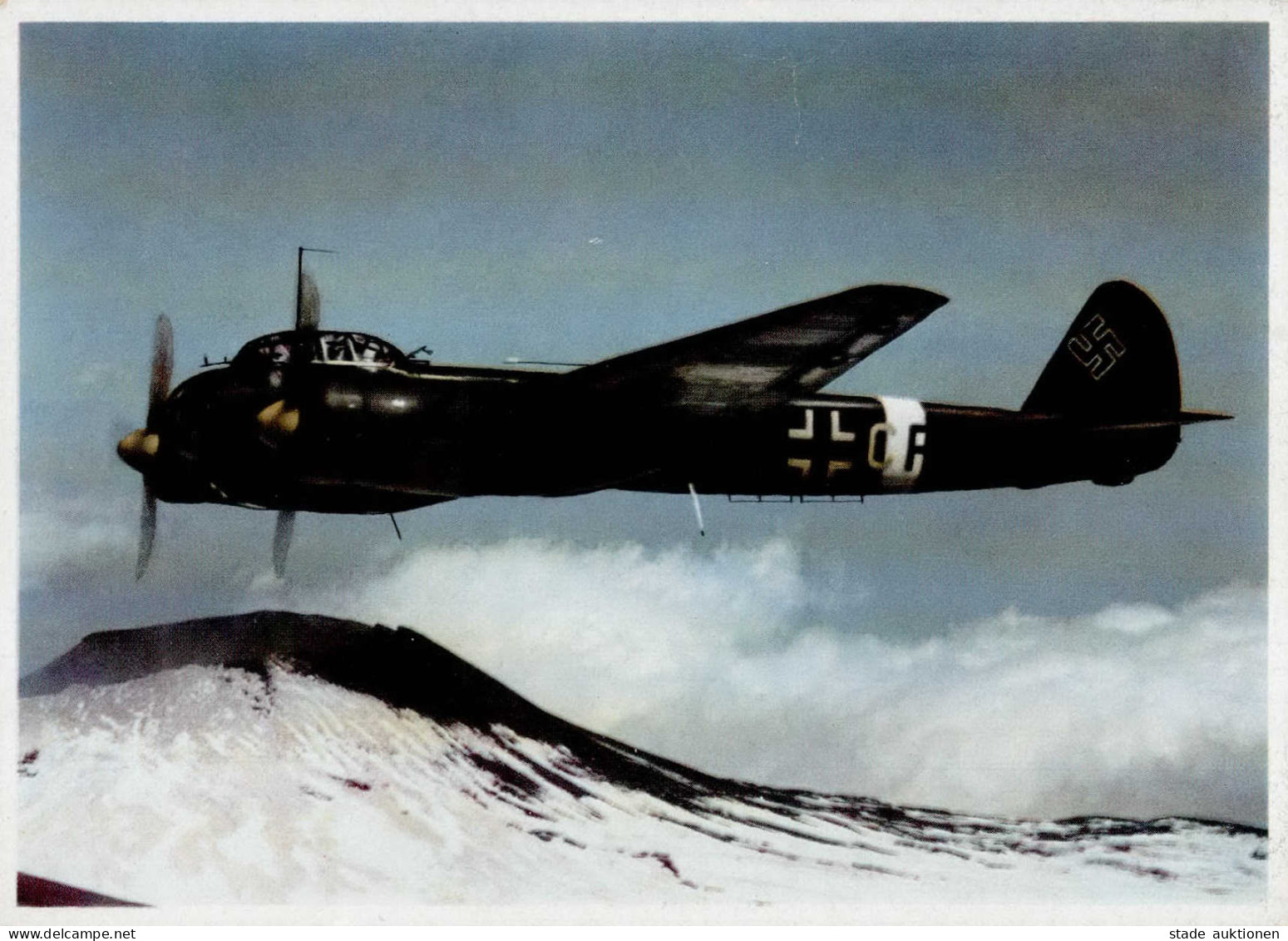 Flugzeug WK II Junkers-Ju 88 Stukas I-II (Stauchung) Aviation - 1939-1945: 2. Weltkrieg