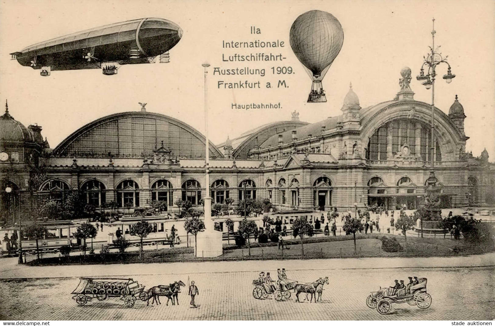 FRANKFURT/Main ILA 1909 - ILA 1909 Verlag Katz I - Dirigibili