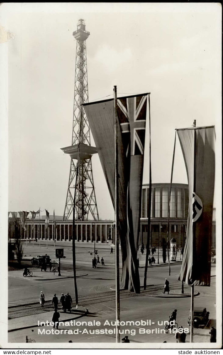 Automobilausstellung Berlin 1938 I-II (Stauchung Re. Unten) - Autres & Non Classés
